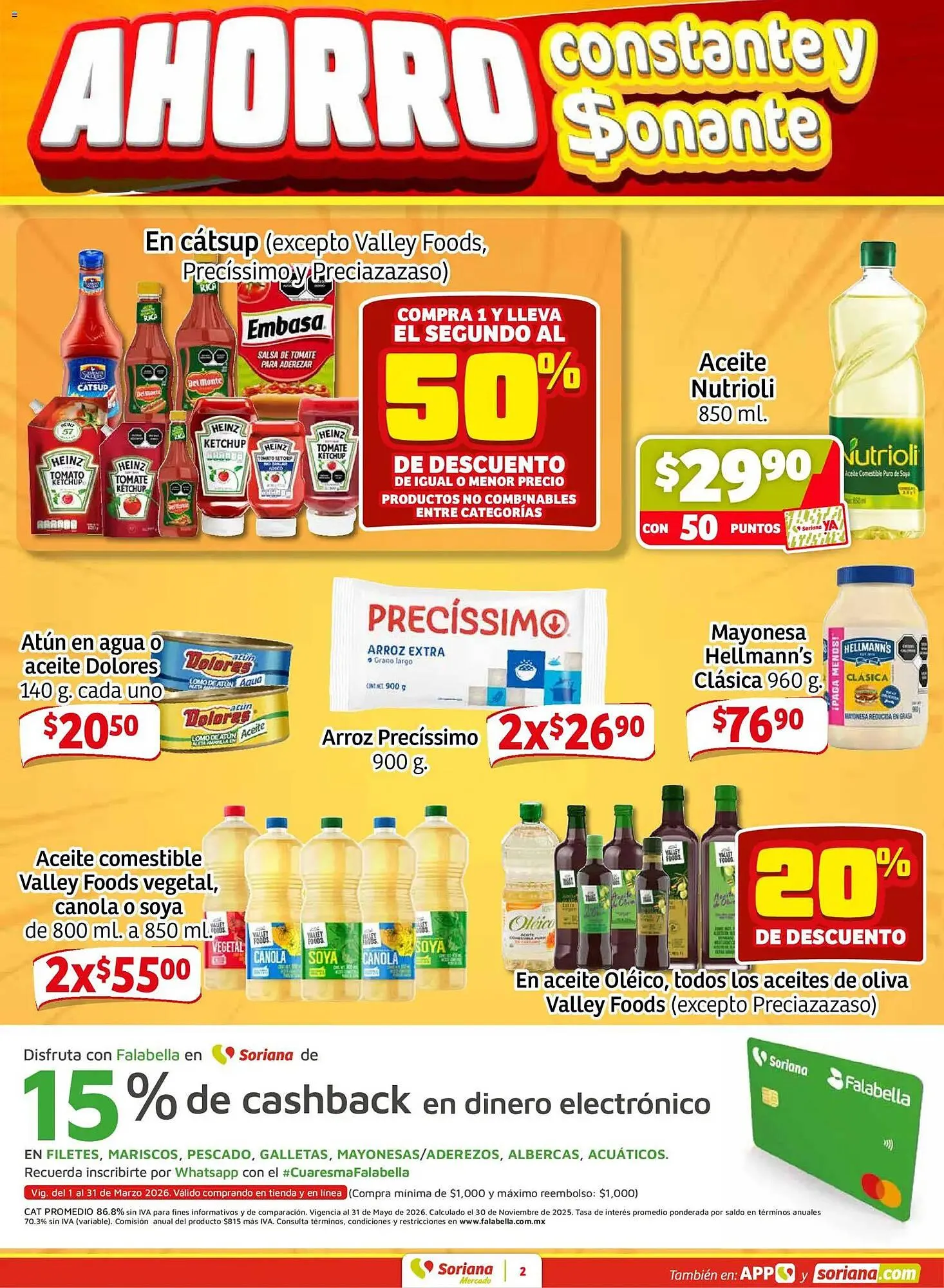 Catálogo de Folleto Soriana Mercado 12 de marzo al 16 de marzo 2026 - Pagina 2