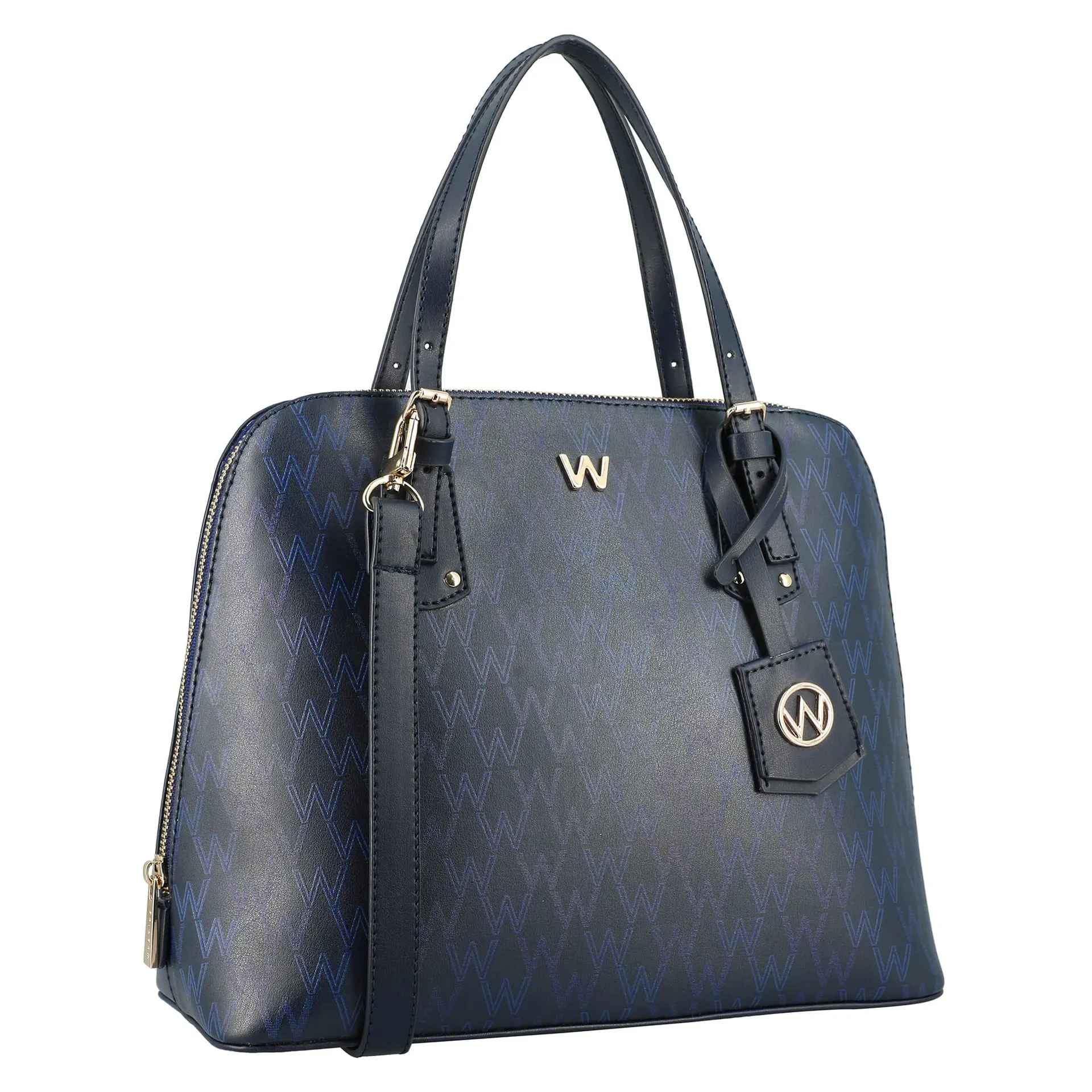 Bolsa De Mano Helsing17 Abe Sintetico Monograma Marino Westies