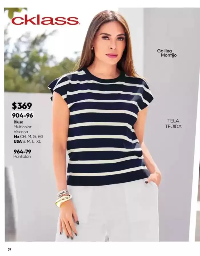Catálogo de Catálogo Cklass Ropa Complemento de Verano 2025 México 1 de marzo al 30 de septiembre 2025 - Pagina 58