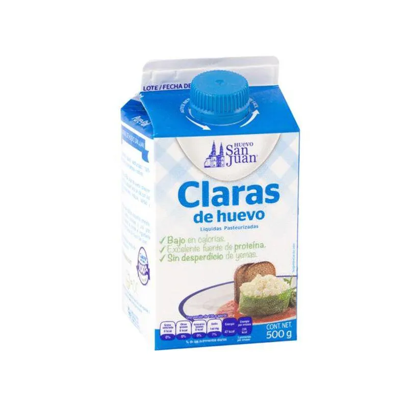 Clara de Huevo Líquida Pasteurizada 500 g
