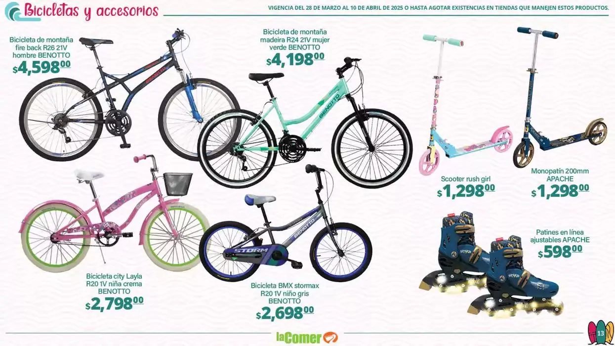 Catálogo de La Comer  28 de marzo al 10 de abril 2025 - Pagina 13