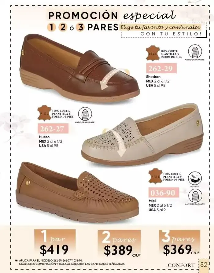 Catálogo de Catálogo Cklass Confort Primavera Verano 2025 México 8 de enero al 30 de junio 2025 - Pagina 81