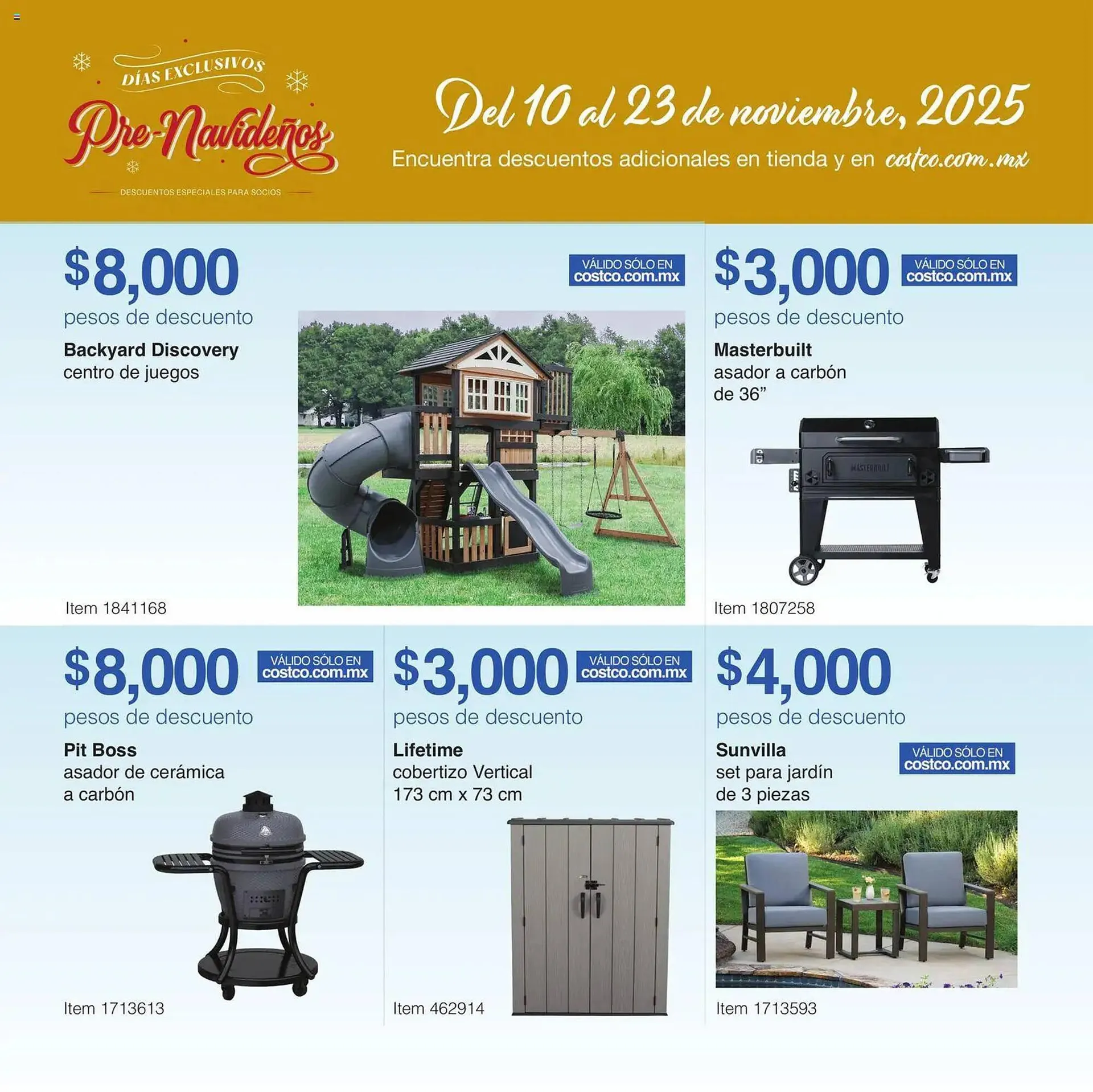 Catálogo de Catálogo Costco 10 de noviembre al 24 de noviembre 2025 - Pagina 24