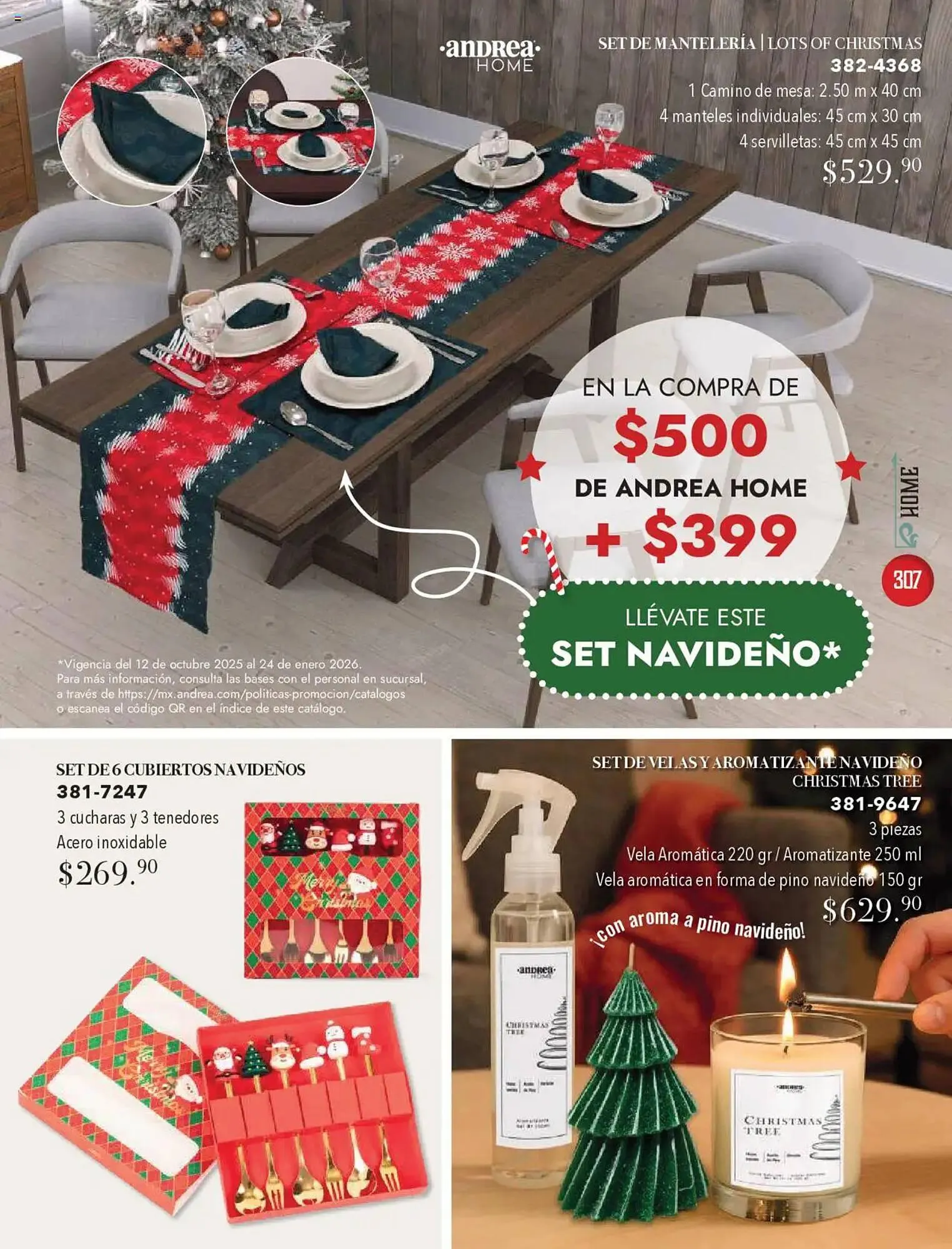 Catálogo de Catálogo Andrea 13 de octubre al 25 de enero 2026 - Pagina 307