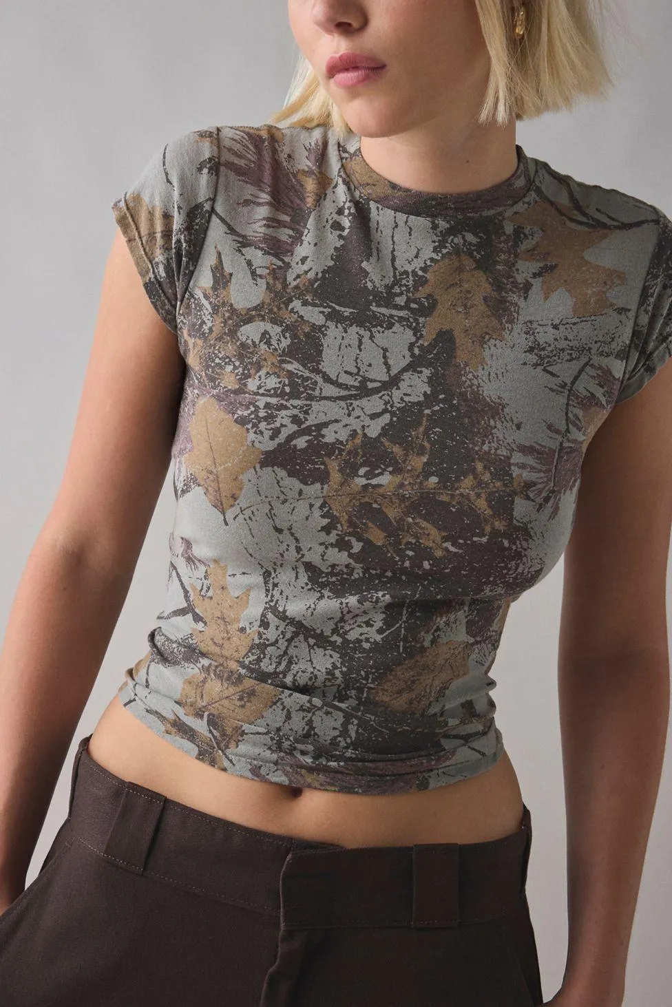 BDG Camo Graphic Short Sleeve Spill The Tee