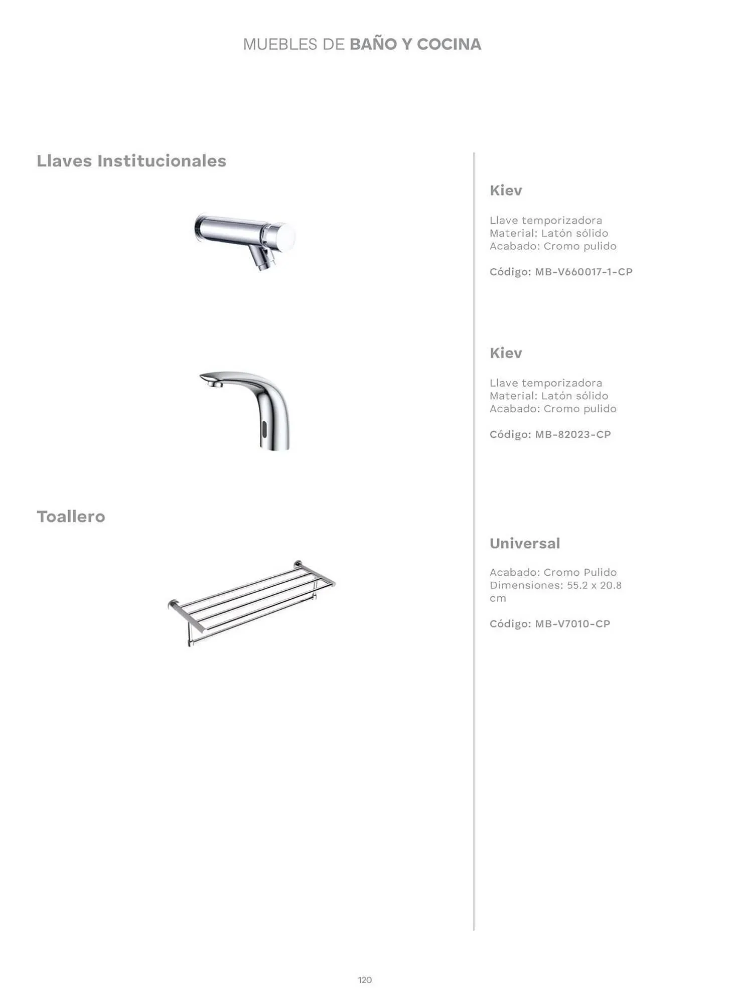 Catálogo de Catálogo Interceramic 3 de octubre al 3 de octubre 2026 - Pagina 120