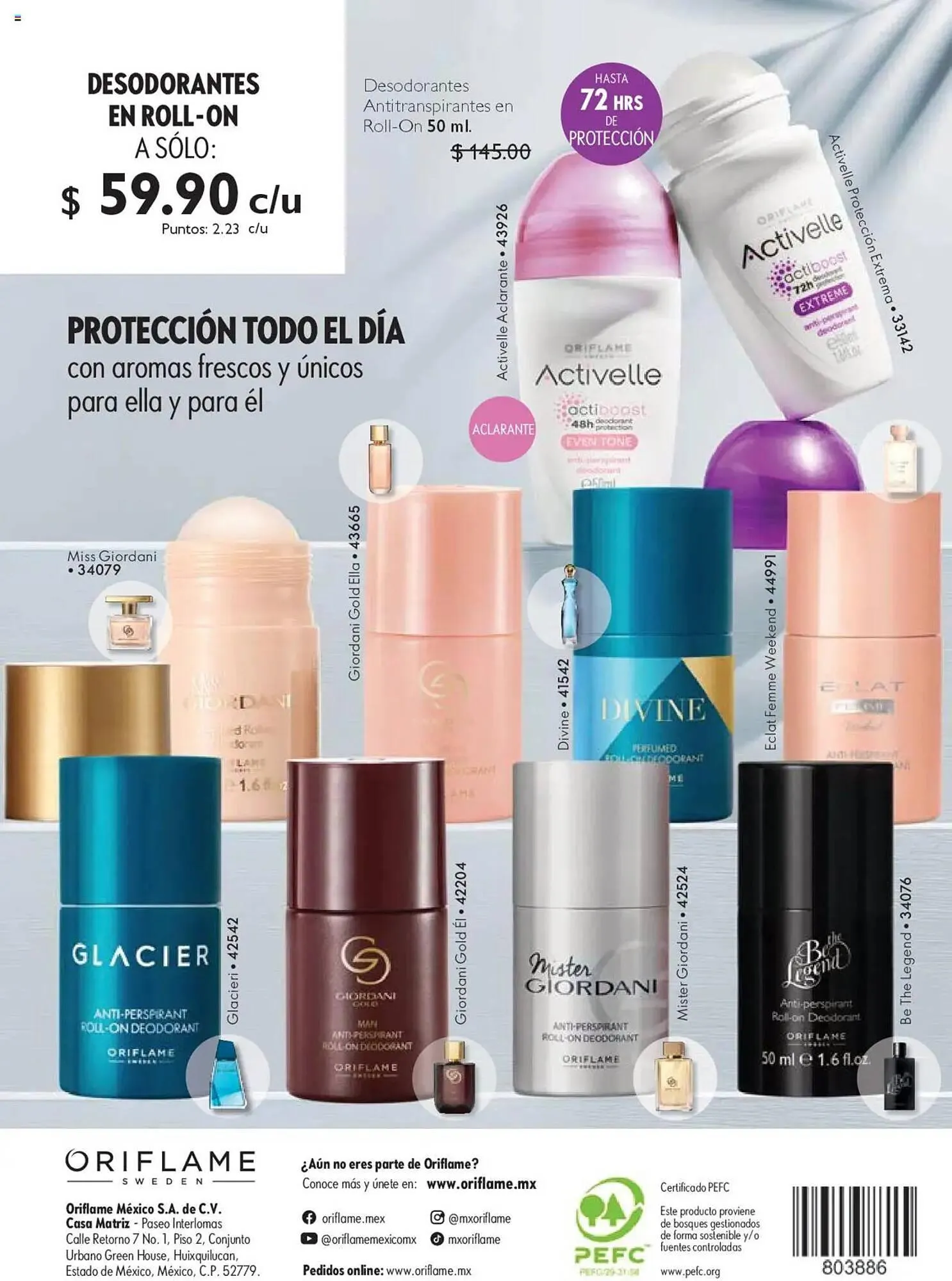 Catálogo de Catálogo Oriflame 13 de septiembre al 5 de octubre 2025 - Pagina 132