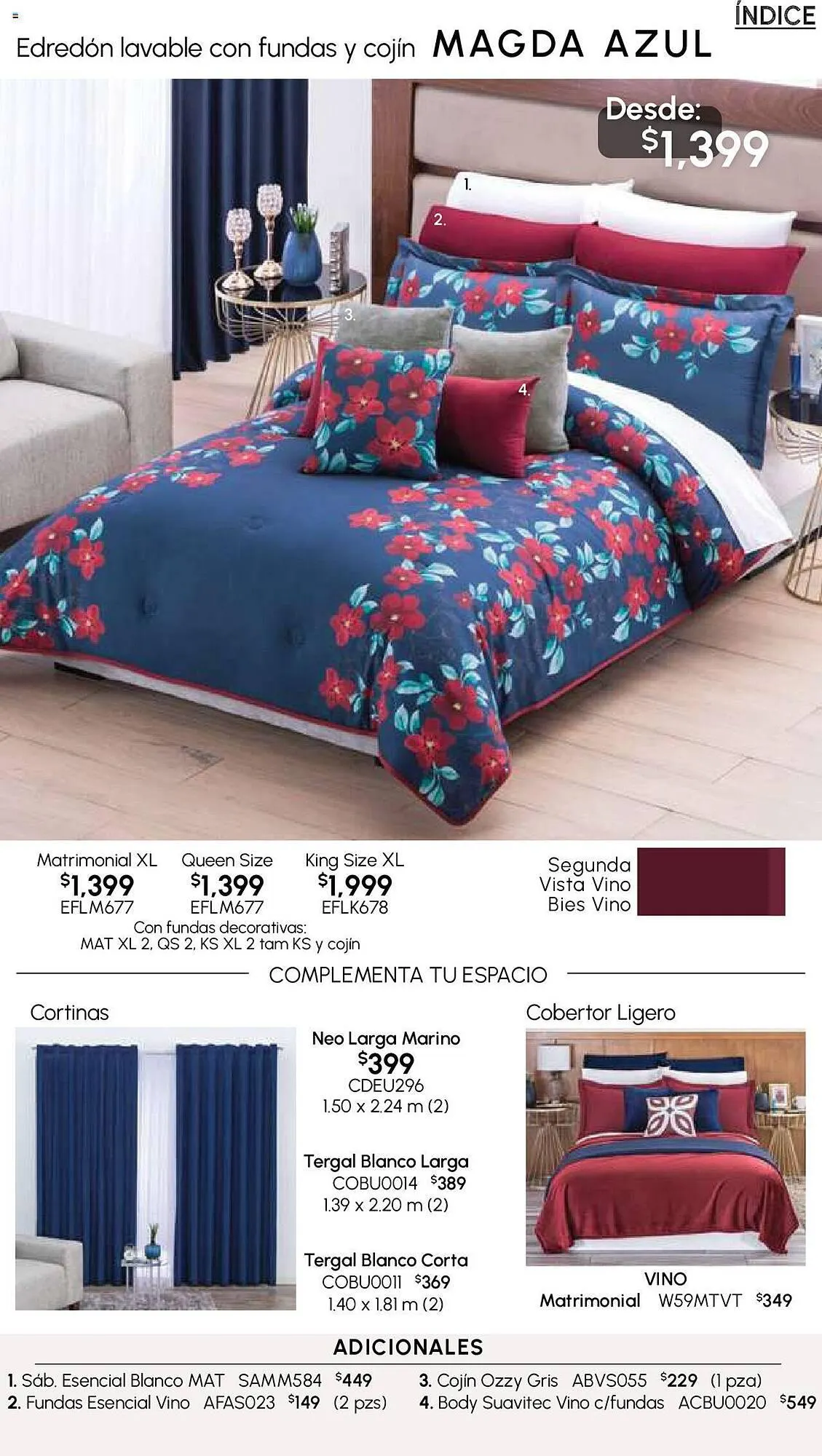 Catálogo de Catálogo Colchas Concord 13 de julio al 20 de julio 2023 - Pagina 66