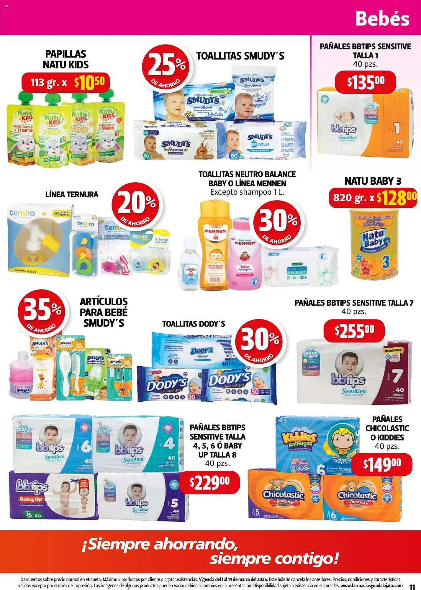 Catálogo de Folleto Farmacias Guadalajara 1 de marzo al 14 de marzo 2026 - Pagina 11