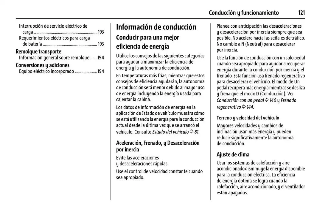 Catálogo de BrightDrop 400 Y BrightDrop 600 Manual del propietario 22 de enero al 31 de diciembre 2025 - Pagina 122
