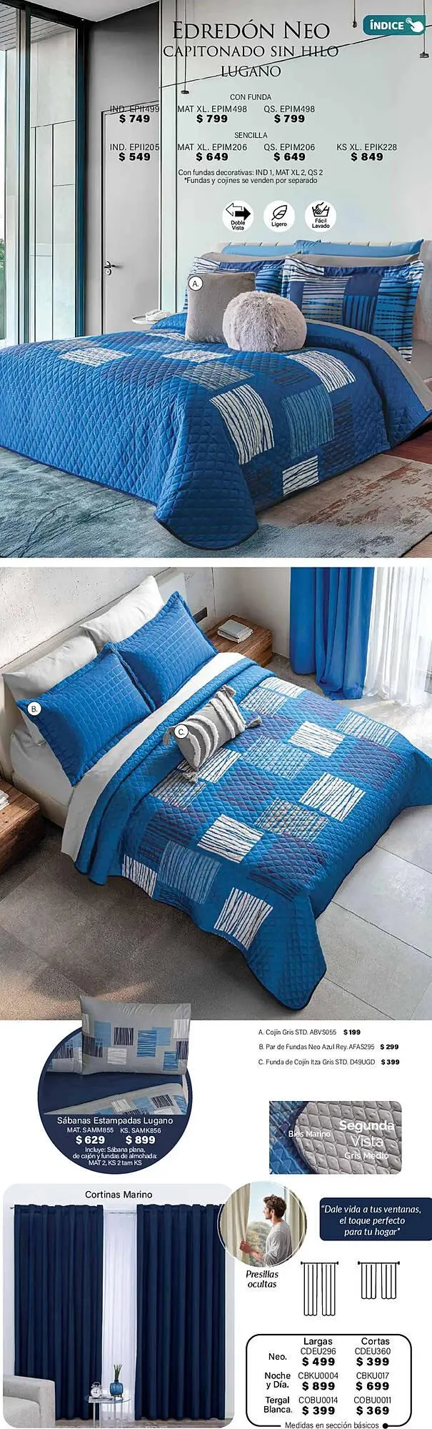 Catálogo de Catálogo Colchas Concord 1 de noviembre al 1 de febrero 2026 - Pagina 44