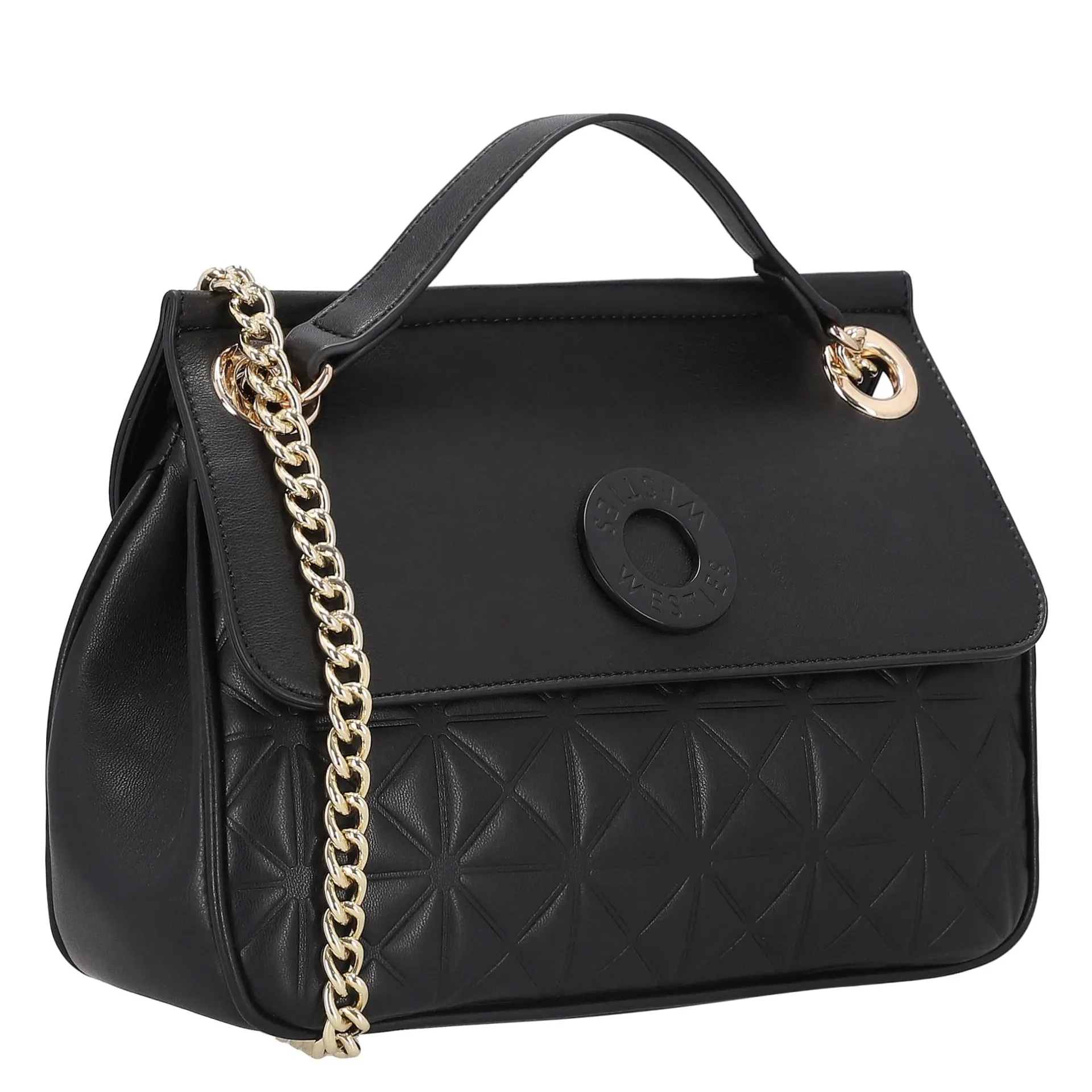 Bolsa Crossbody Aeirith Baljeet Sintetico Negro Westies