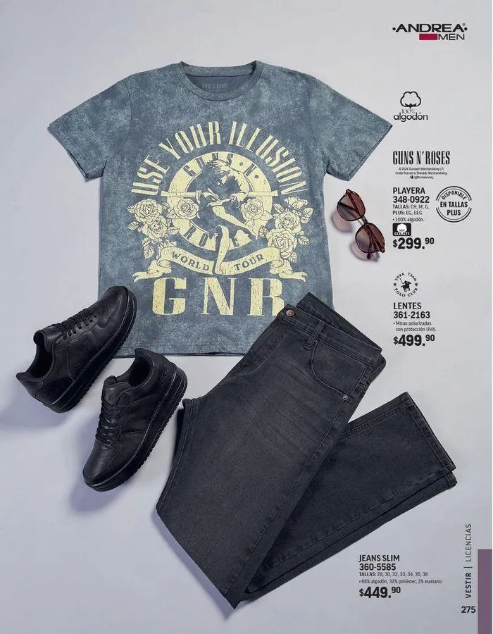 Catálogo de ANDREA - VESTIR CABALLERO 26 de agosto al 25 de enero 2025 - Pagina 93