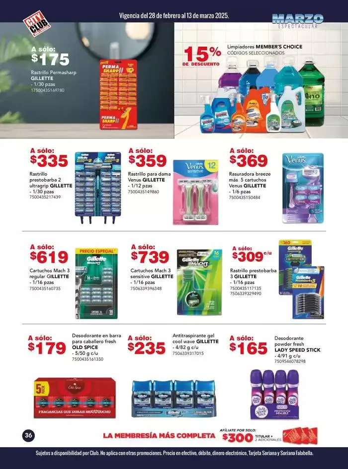 Catálogo de Marzo Espectacular 28 de febrero al 31 de marzo 2025 - Pagina 36