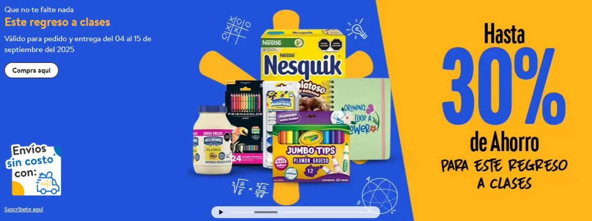 Catálogo de Folleto Walmart 9 de septiembre al 15 de septiembre 2025 - Pagina 1