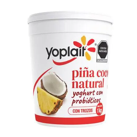 Yoghurt Batido Yoplait Con Piña Coco 1 kg