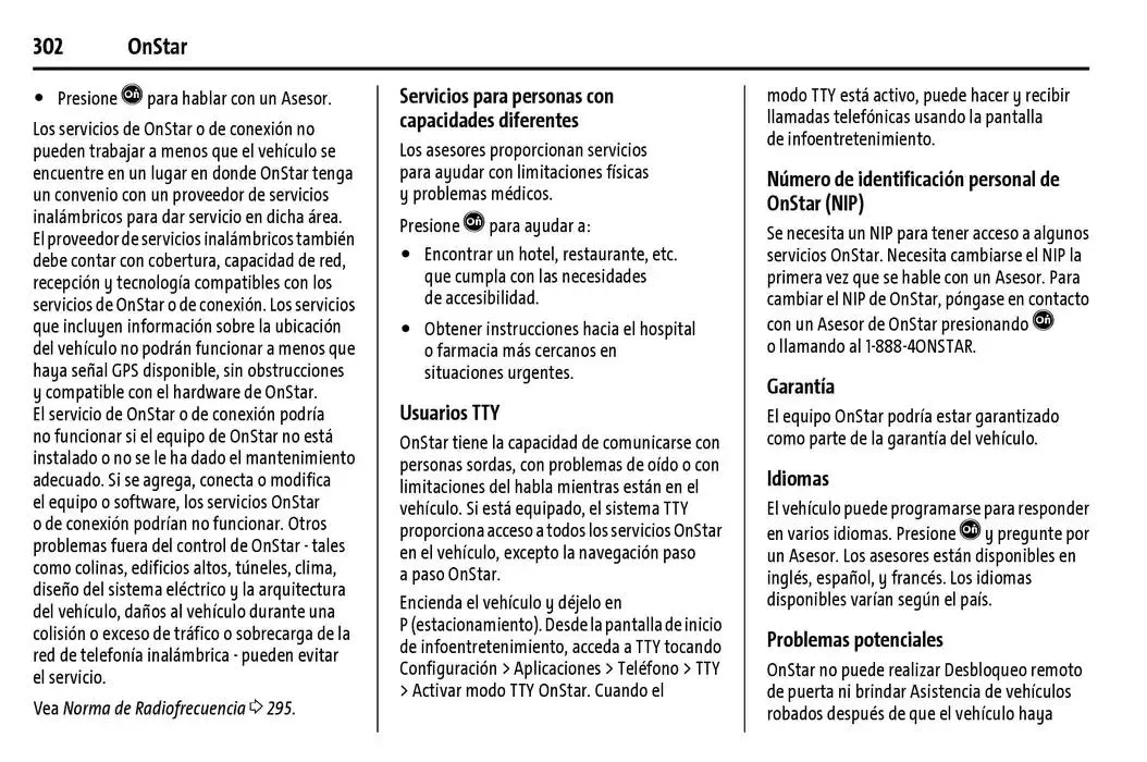 Catálogo de BrightDrop 400 Y BrightDrop 600 Manual del propietario 22 de enero al 31 de diciembre 2025 - Pagina 303