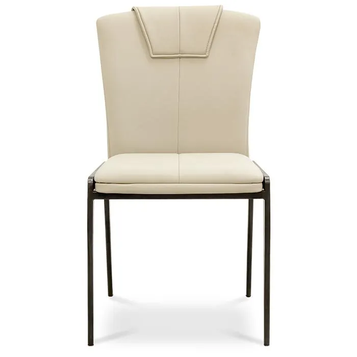 Silla Pu Beige/ Negro Gexa