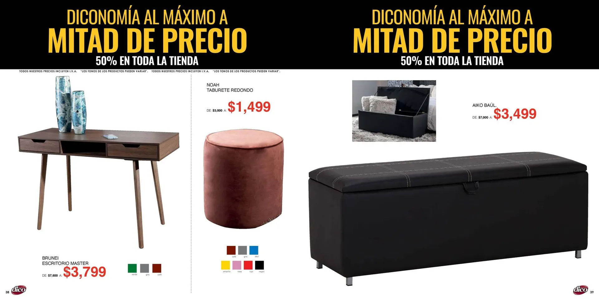 Catálogo de Catálogo Muebles Dico 12 de agosto al 31 de agosto 2025 - Pagina 20