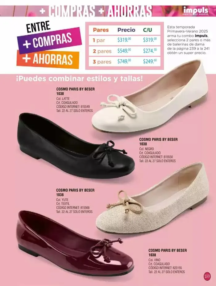 Catálogo de Primavera-Verano Dama 2025 6 de enero al 30 de junio 2025 - Pagina 241