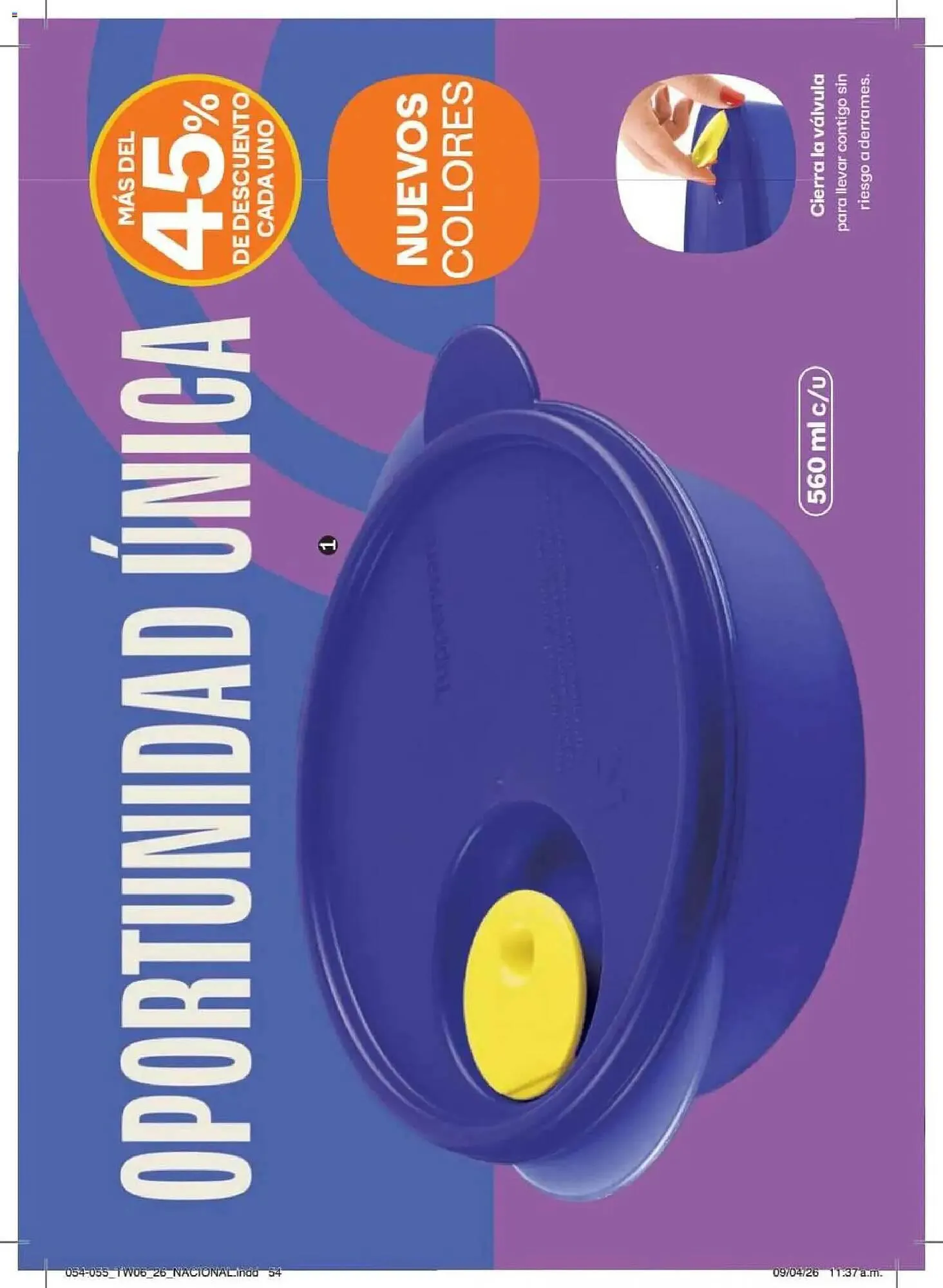 Catálogo de Catálogo Tupperware 18 de mayo al 14 de junio 2026 - Pagina 54