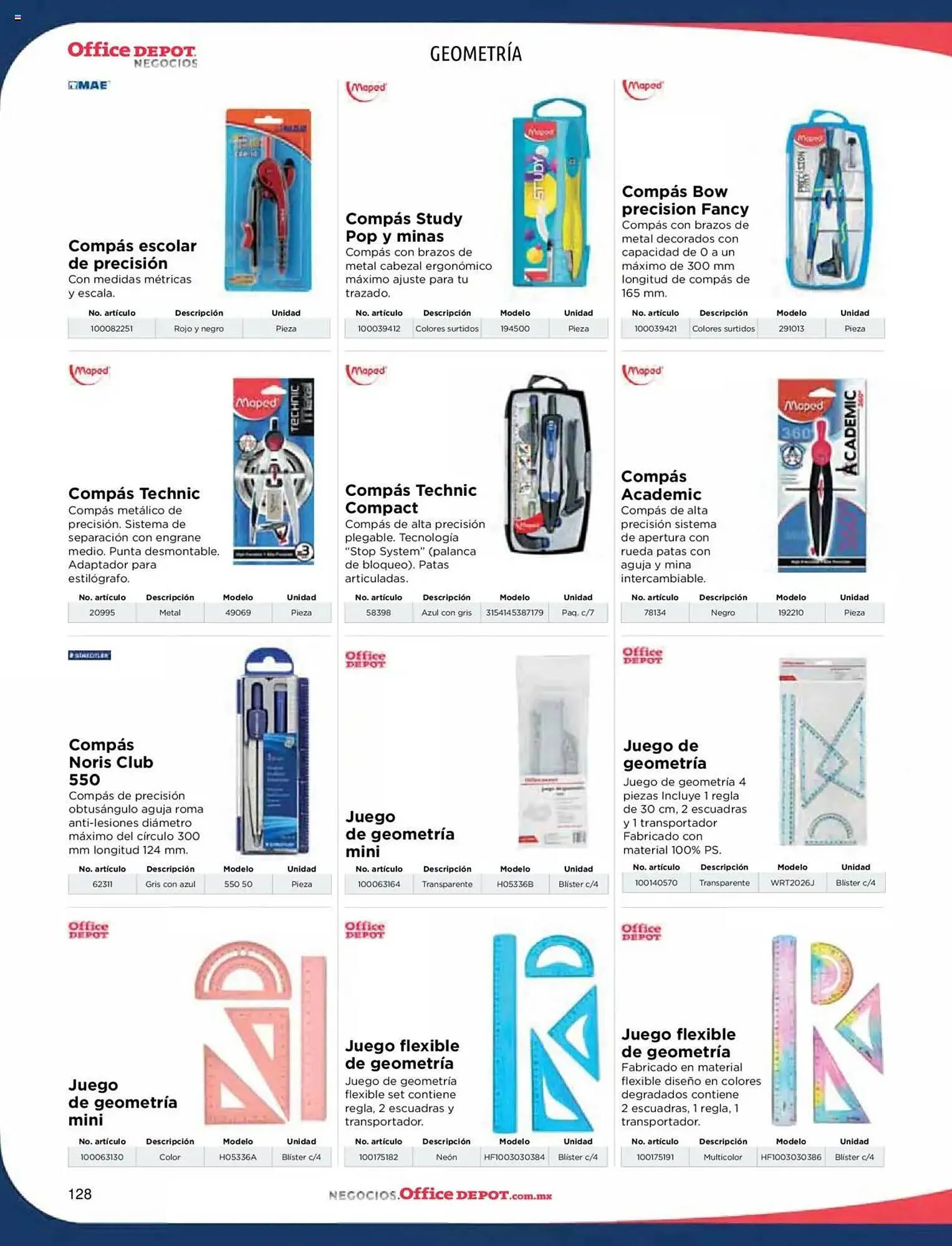 Catálogo de Catálogo Office Depot 9 de enero al 31 de diciembre 2025 - Pagina 130