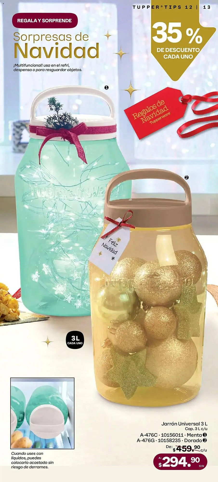 Catálogo de Catálogo Tupperware 3 de noviembre al 1 de diciembre 2025 - Pagina 13