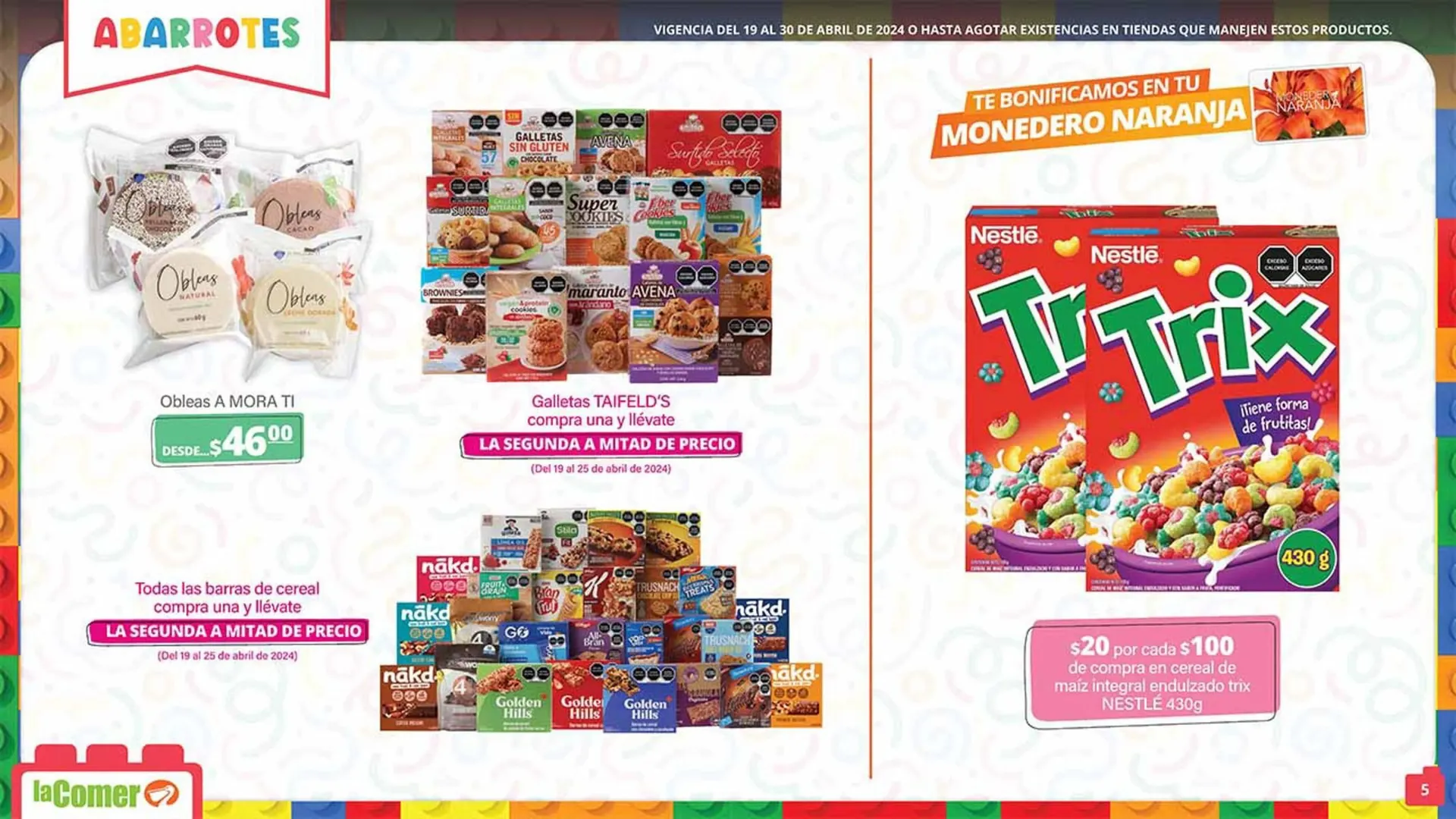 Catálogo de Catálogo La Comer 19 de abril al 30 de abril 2024 - Pagina 5