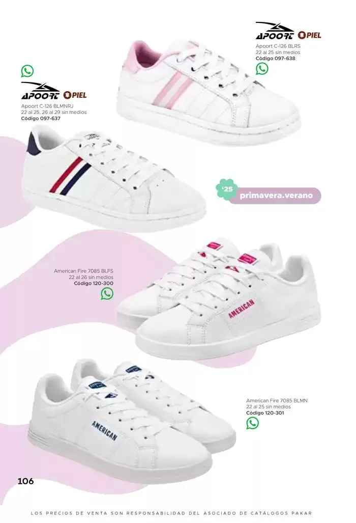 Catálogo de Pakar Casual 31 de enero al 31 de agosto 2025 - Pagina 106
