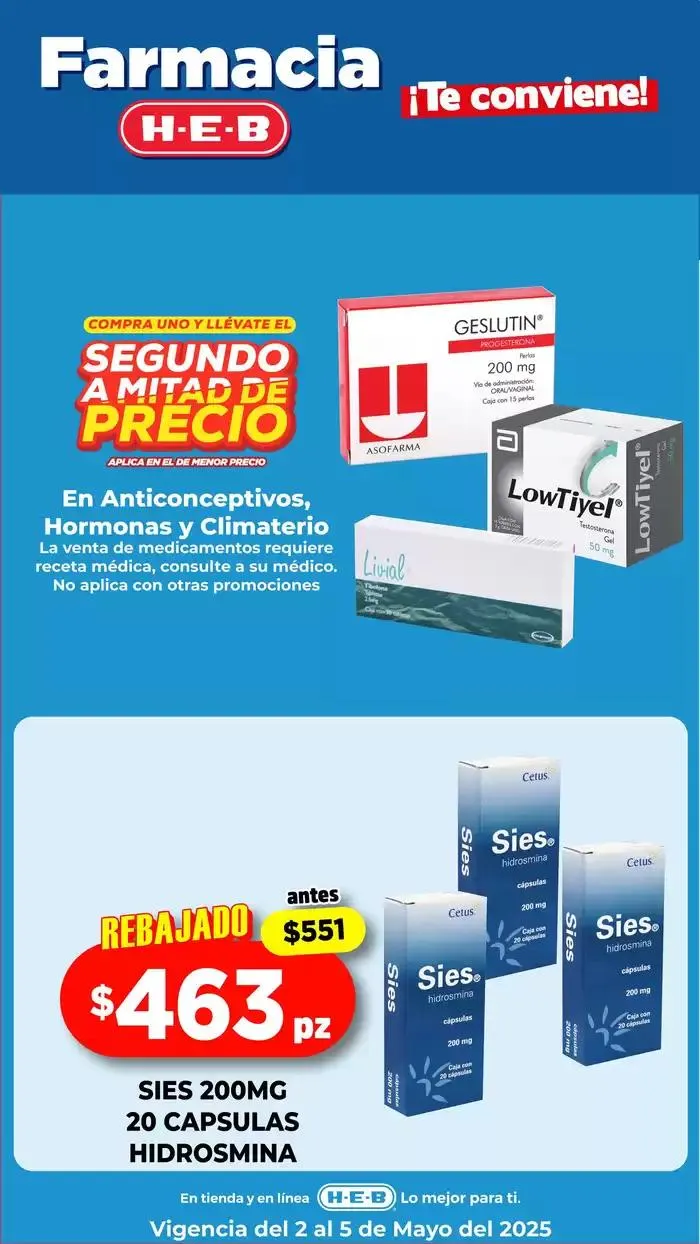 Catálogo de Ofertas HEB 2 de mayo al 5 de mayo 2025 - Pagina 14
