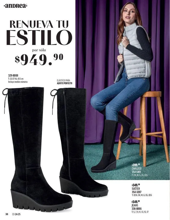 Catálogo de ANDREA - CALZADO DAMA 26 de agosto al 25 de enero 2025 - Pagina 131