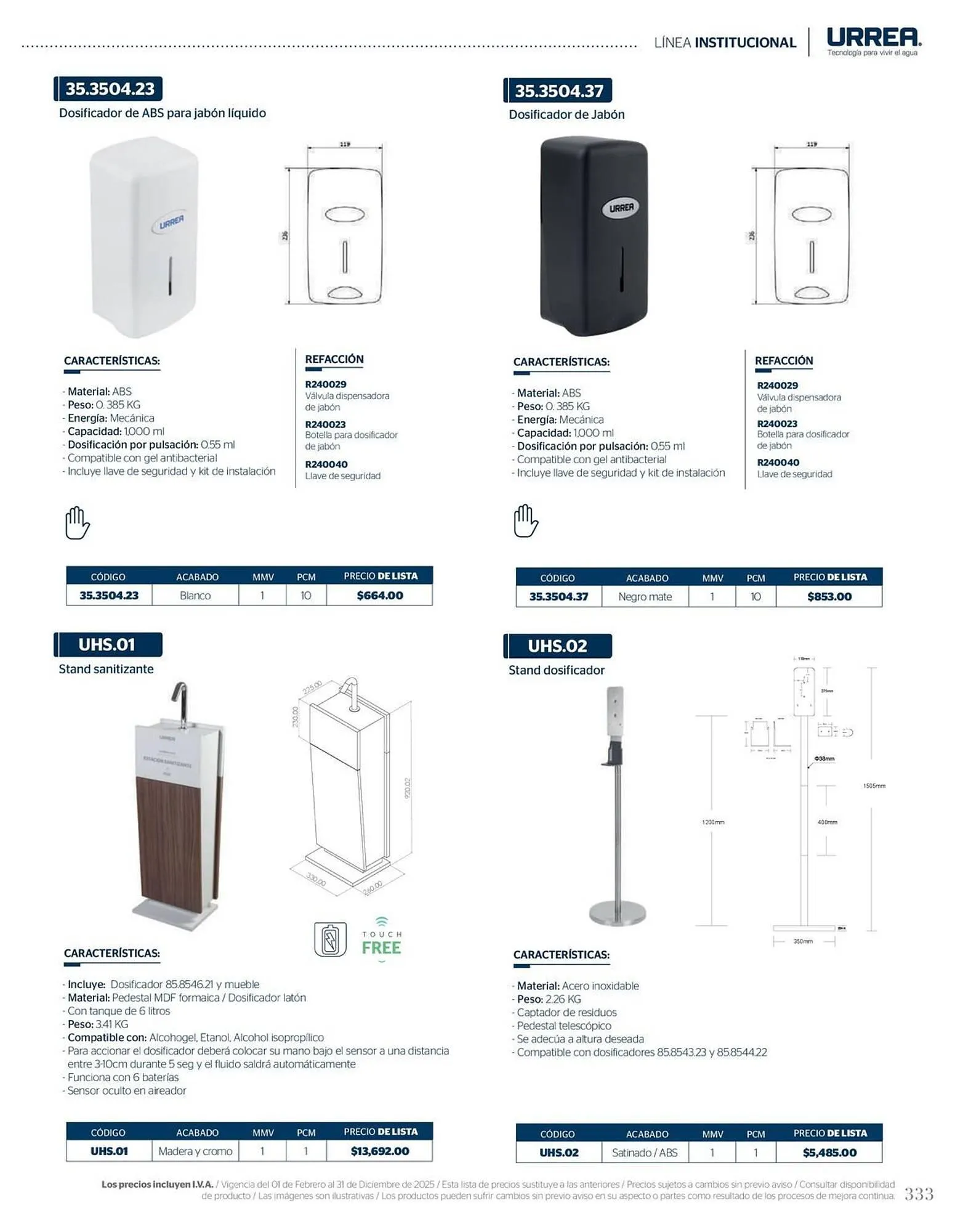 Catálogo de Catálogo Urrea 28 de febrero al 28 de febrero 2026 - Pagina 339