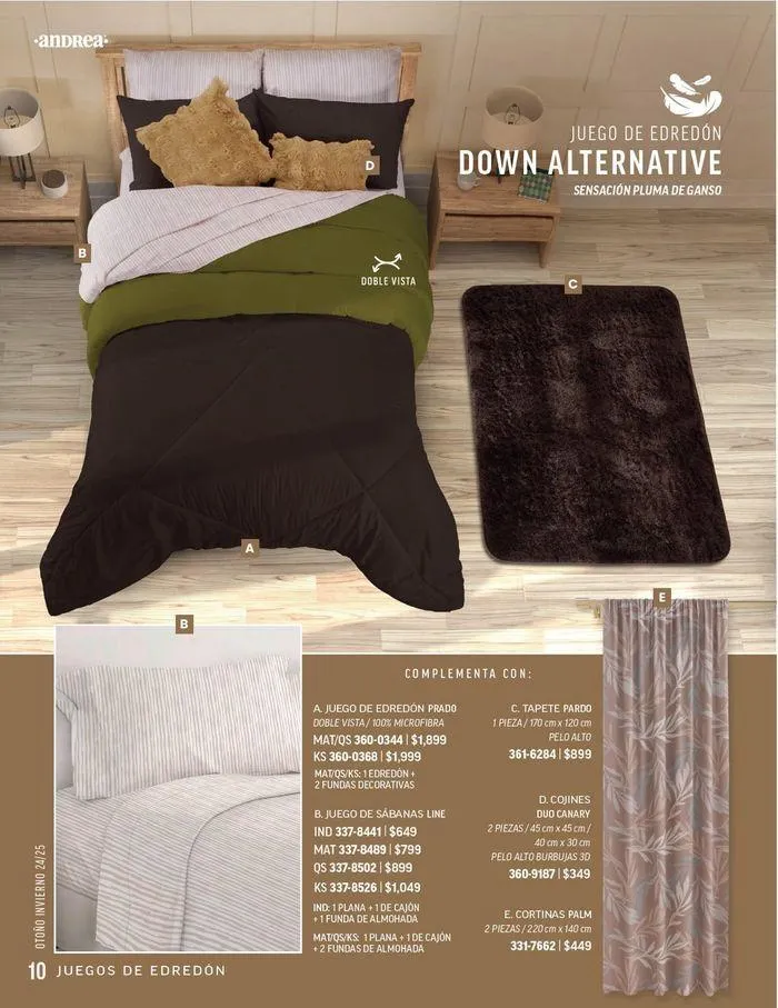 Catálogo de ANDREA - ANDREA HOME 26 de agosto al 25 de enero 2025 - Pagina 136