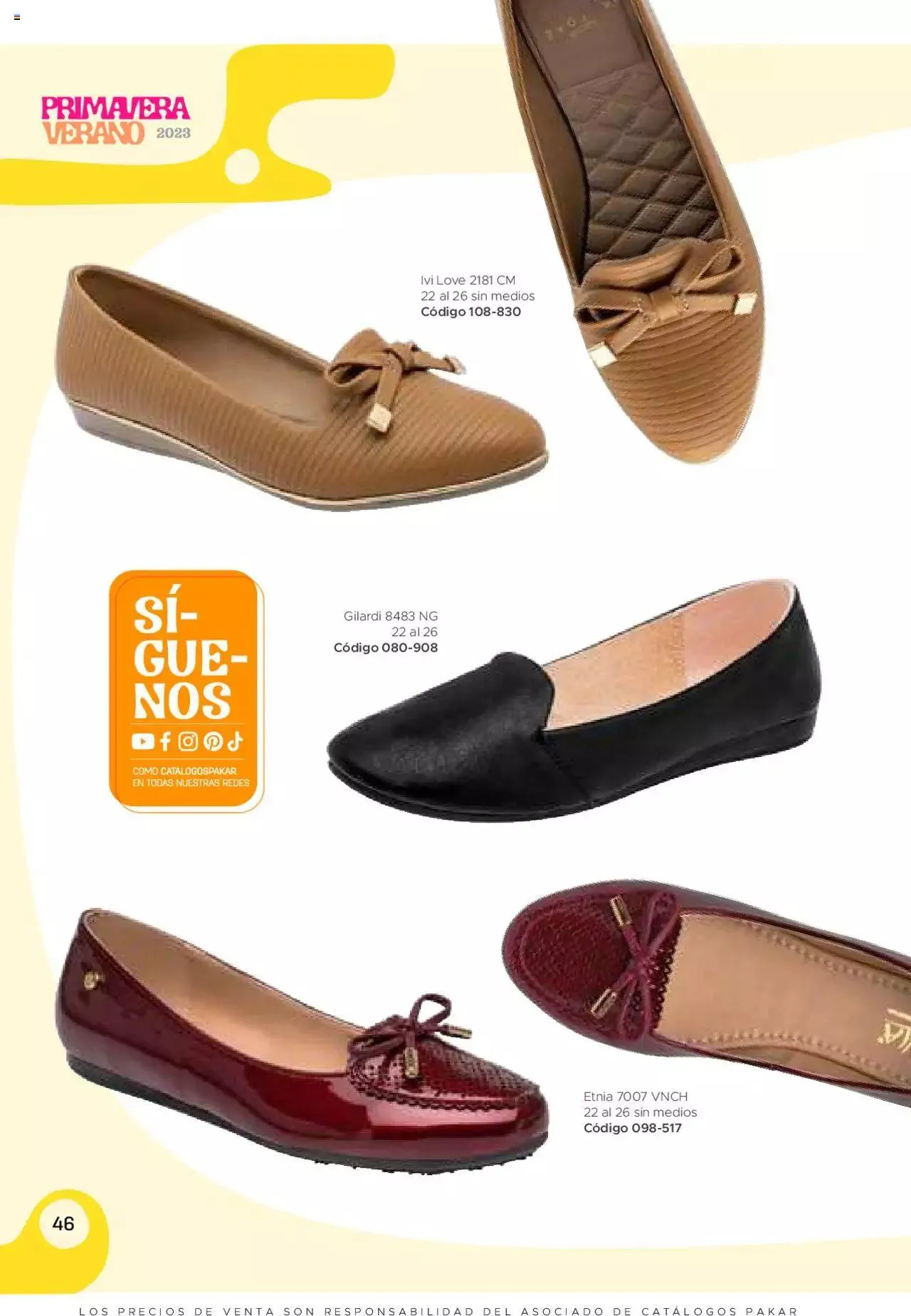Catálogo de SC Pakar - Casual 27 de enero al 31 de diciembre 2023 - Pagina 46