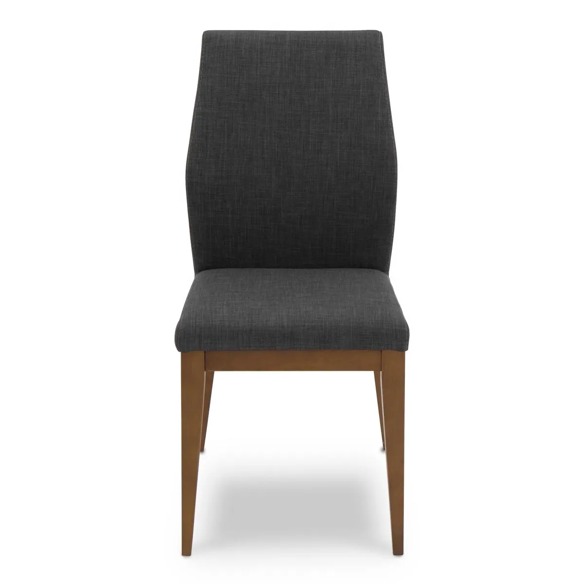 Silla Tela Gris Oxford/nogal Ray