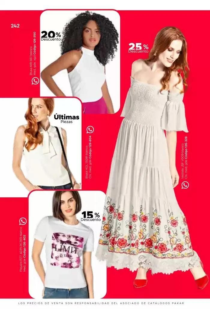 Catálogo de Pakar Ropa 31 de enero al 31 de agosto 2025 - Pagina 242