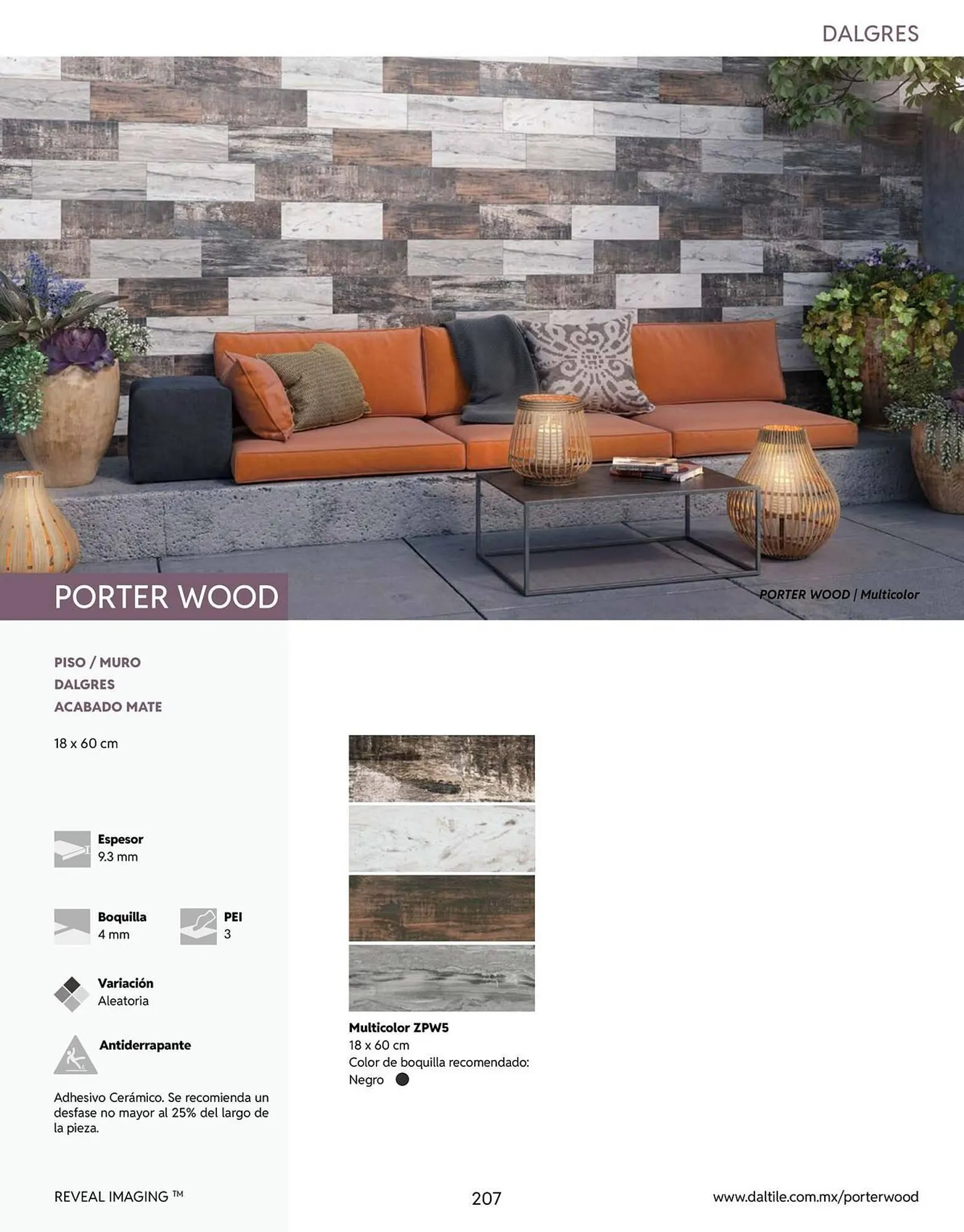 Catálogo de Catálogo Daltile 13 de enero al 31 de diciembre 2026 - Pagina 207
