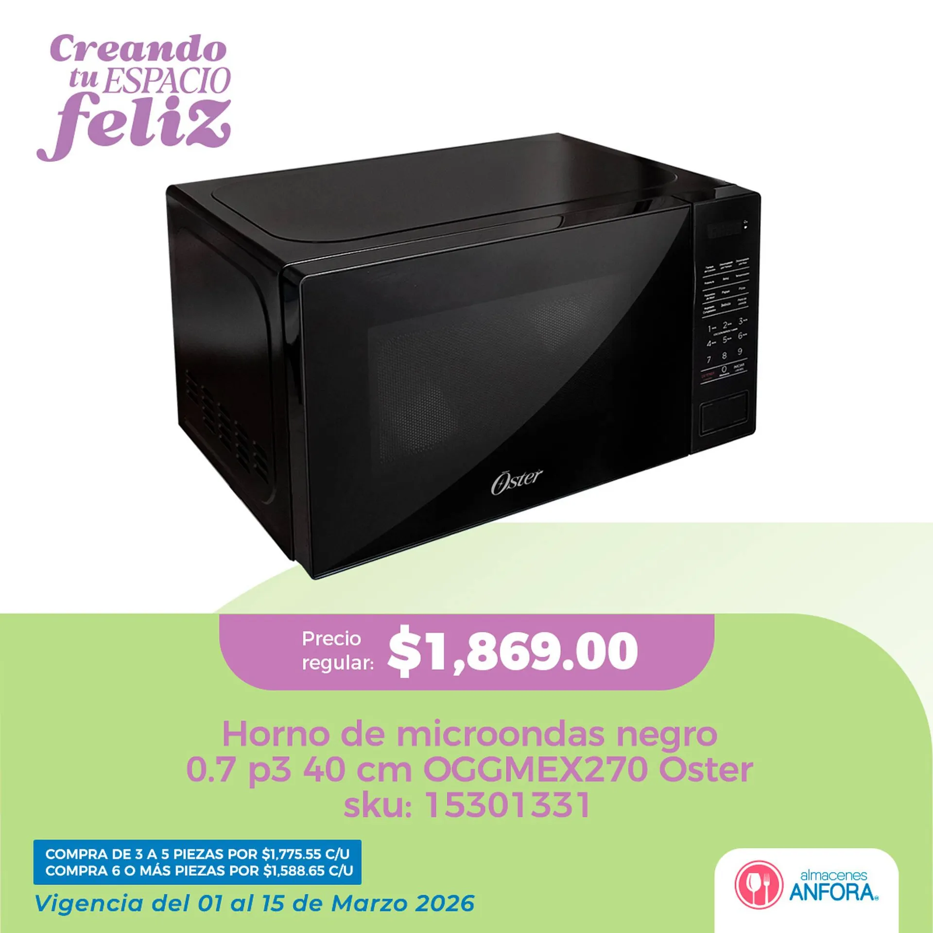 Catálogo de Catálogo Almacenes Anfora 6 de marzo al 15 de marzo 2026 - Pagina 3