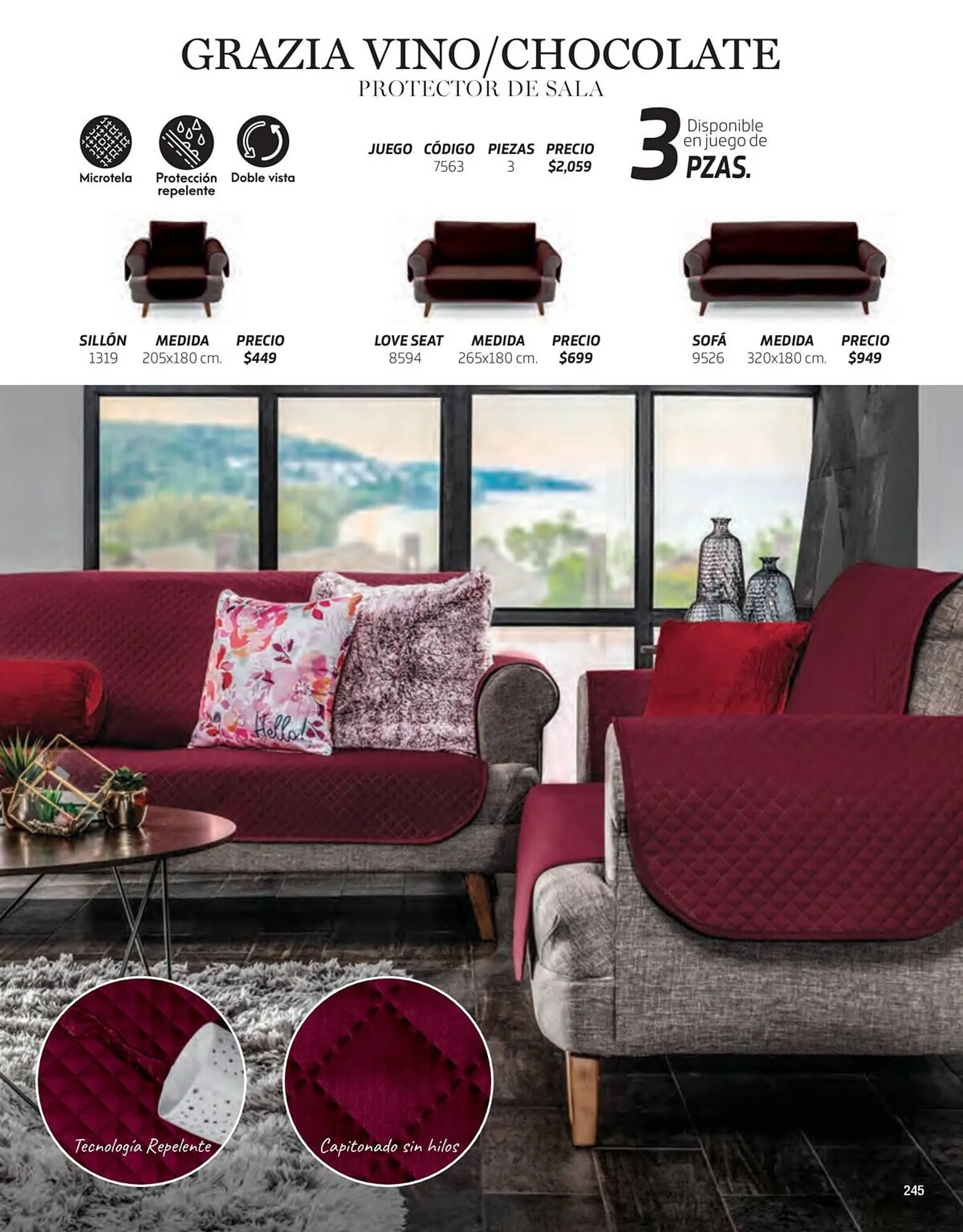 Catálogo de Catálogo Íntima Hogar 7 de noviembre al 31 de diciembre 2023 - Pagina 259