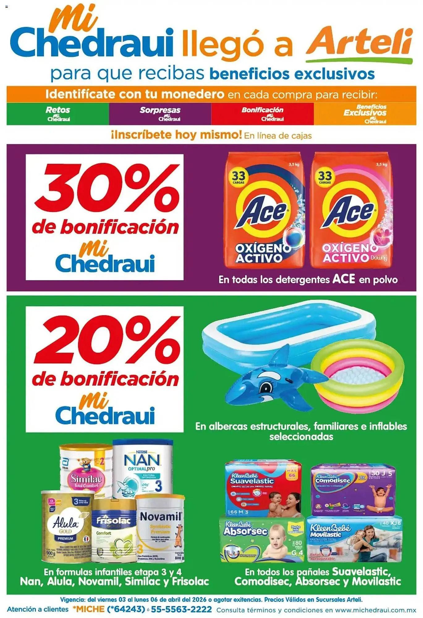 Catálogo de Folleto Arteli 3 de abril al 6 de abril 2026 - Pagina 1