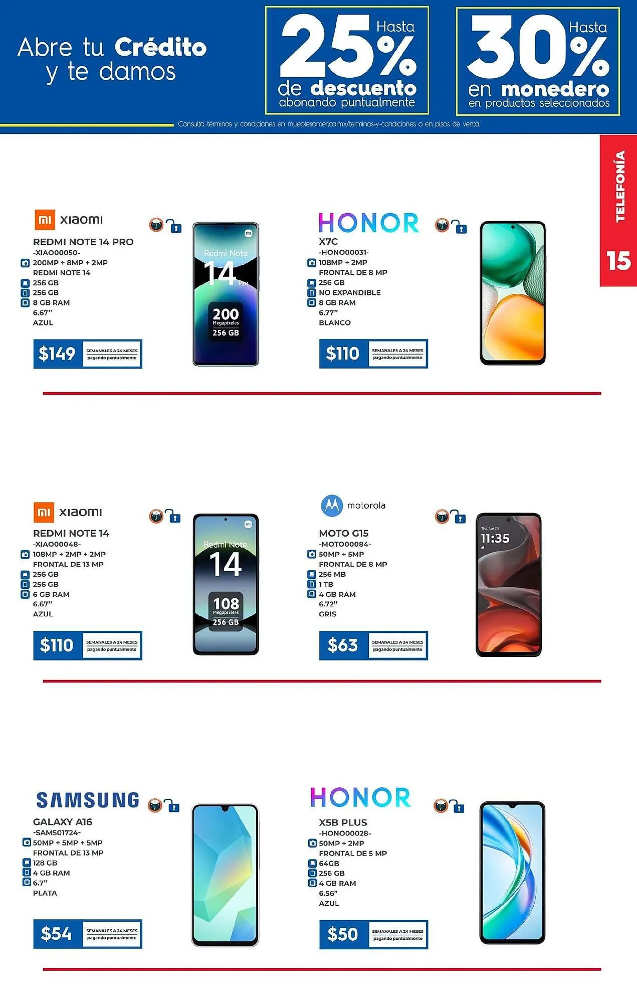 Catálogo de Catálogo Muebles América 21 de julio al 15 de agosto 2025 - Pagina 15