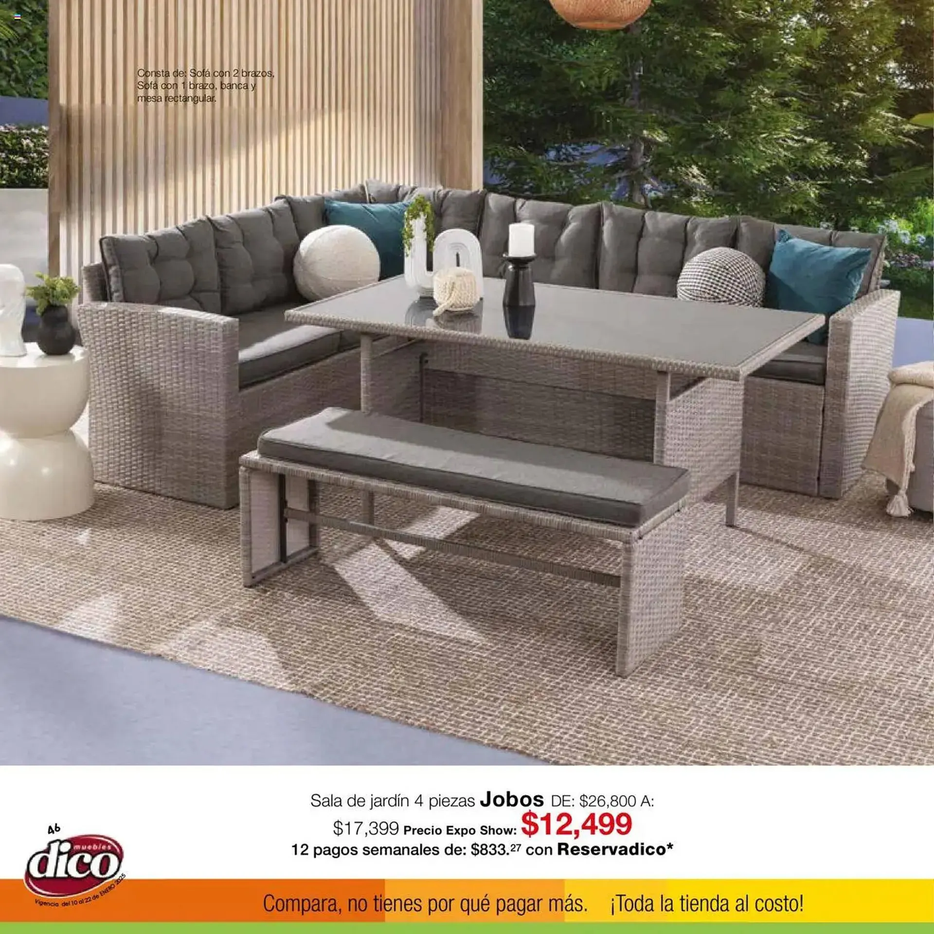 Catálogo de Catálogo Muebles Dico 10 de enero al 22 de enero 2025 - Pagina 46