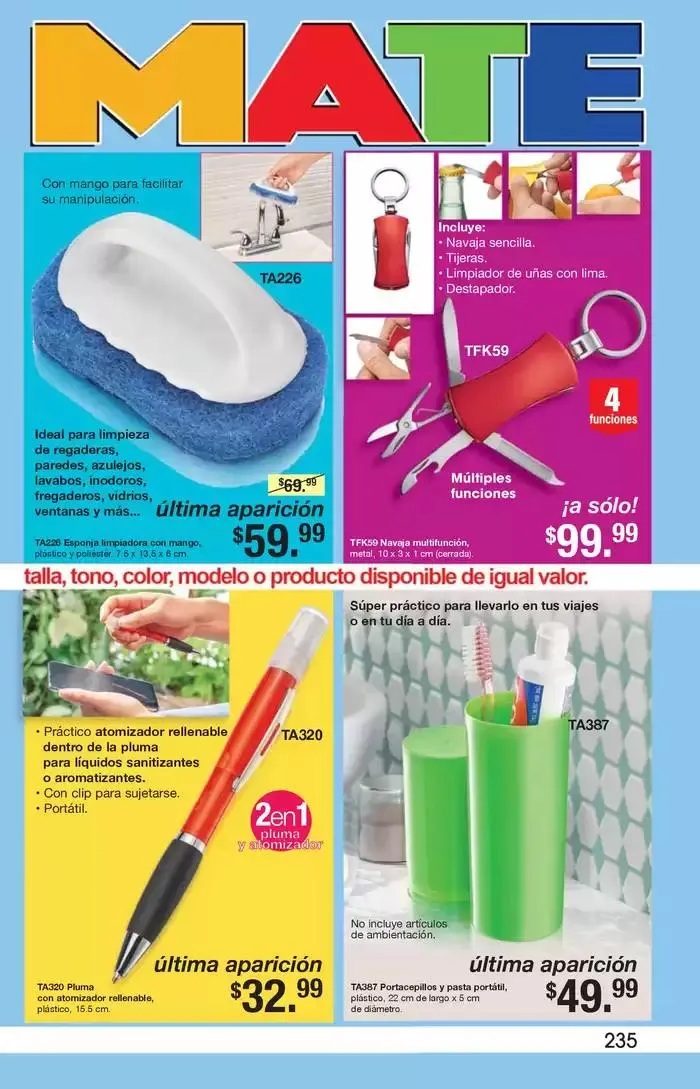 Catálogo de Arabela Campaña 01 4 de diciembre al 26 de diciembre 2024 - Pagina 233