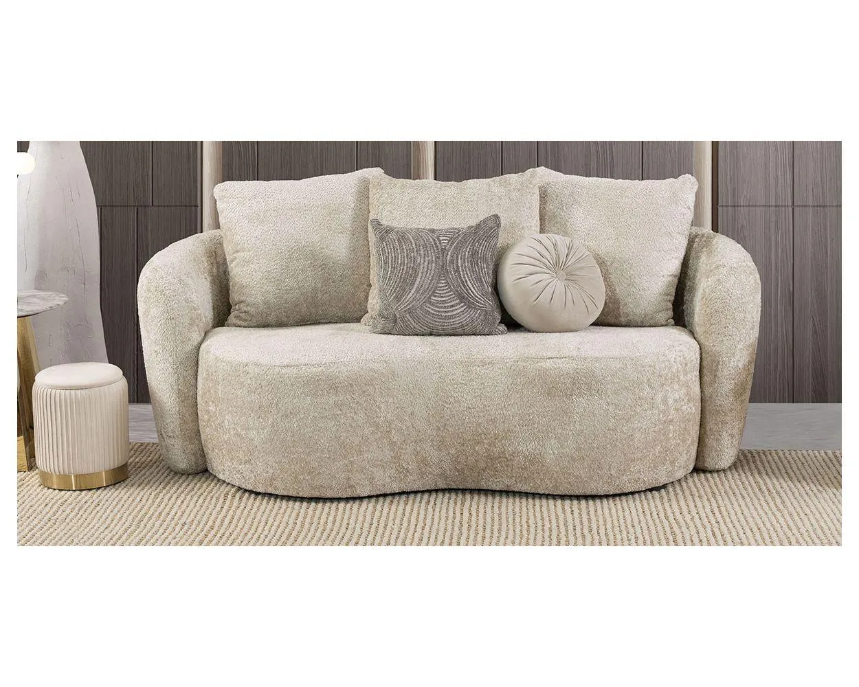 Sofá 2 Plazas Cornelia CL Beige