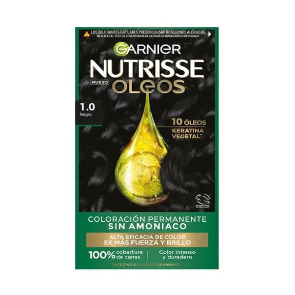 Tinte Nutrisse oleos tono 1.0 negro