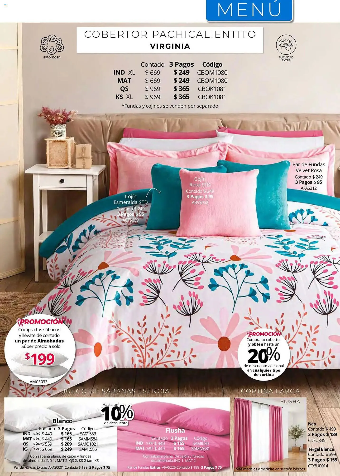 Catálogo de Catálogo Colchas Concord 1 de mayo al 1 de agosto 2026 - Pagina 278