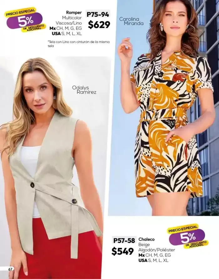 Catálogo de Catálogo Cklass Calzado Novedades de Verano 2025 México 28 de marzo al 27 de abril 2025 - Pagina 68