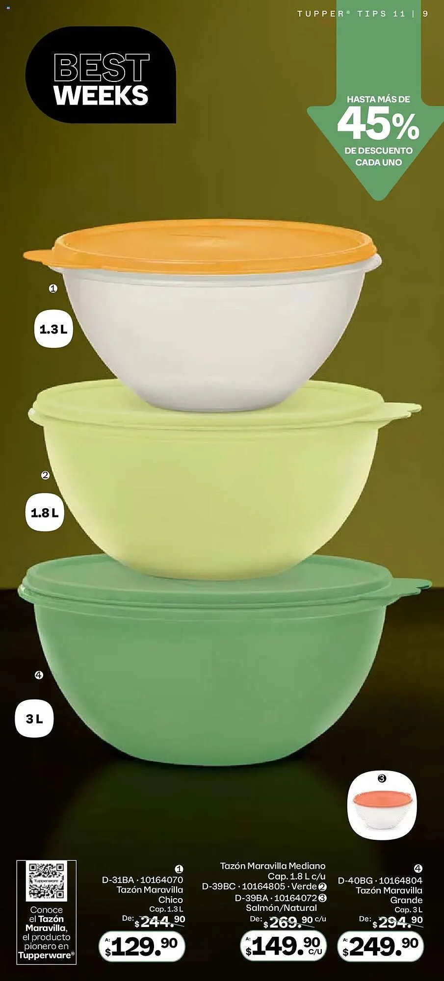 Catálogo de Catálogo Tupperware 6 de octubre al 3 de noviembre 2025 - Pagina 9