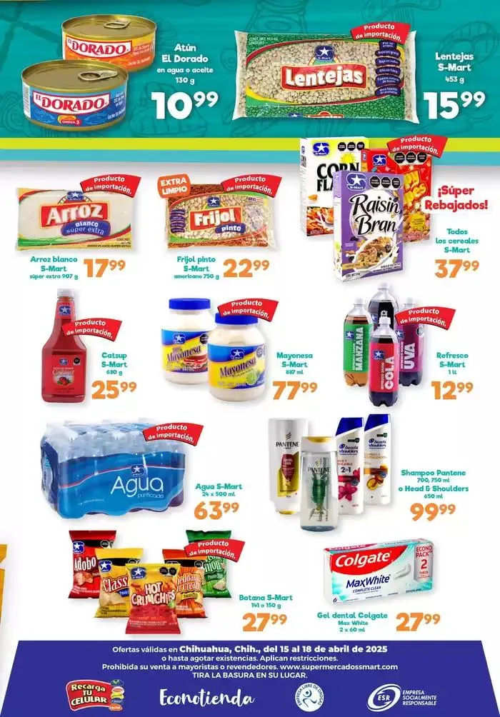 Catálogo de Ofertas principales para todos los clientes 15 de abril al 18 de abril 2025 - Pagina 6