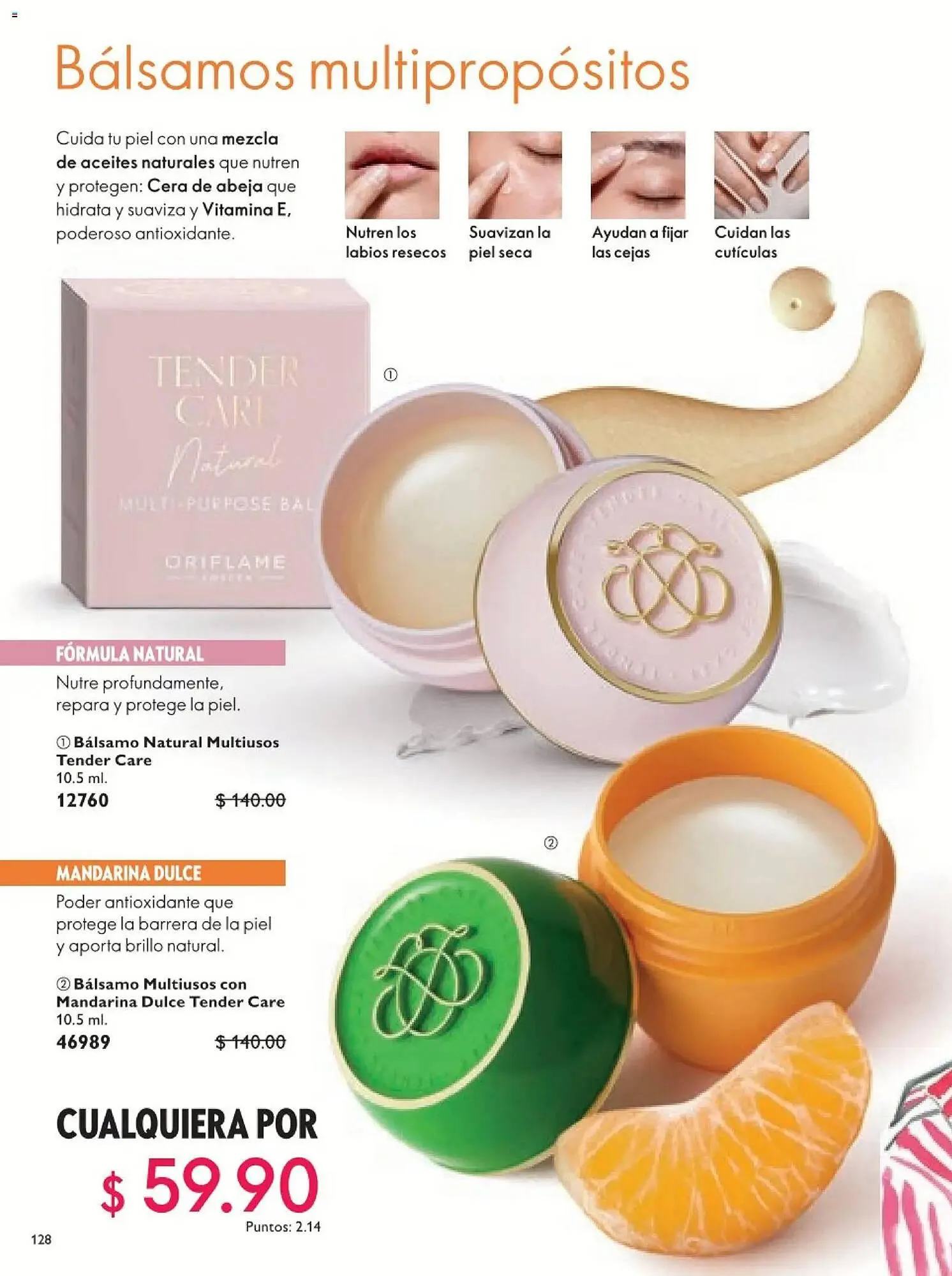 Catálogo de Catálogo Oriflame 18 de abril al 9 de mayo 2026 - Pagina 128